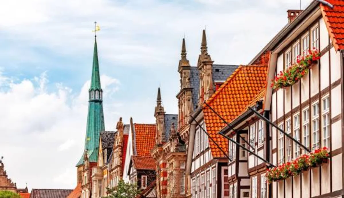 Immobilien Hameln — Luftaufnahme